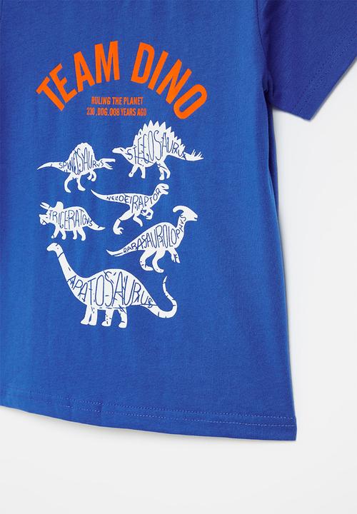 Pop Candy - Team dino tee - blue
