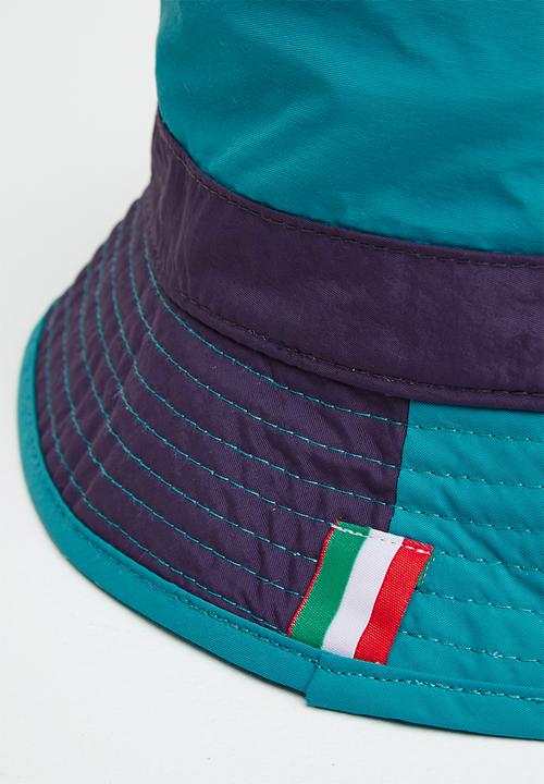 Diadora - Zagi bucket hat - teal & pink