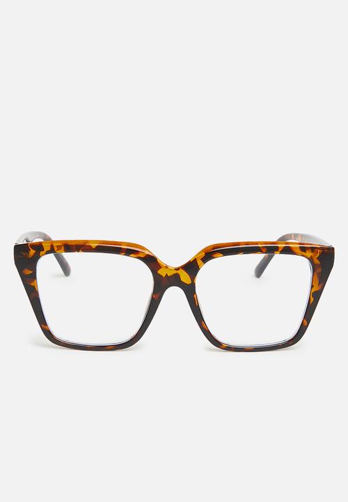 Superbalist - Gina blue light glasses - brown