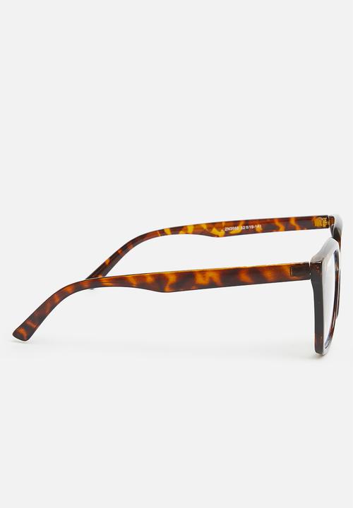 Superbalist - Gina blue light glasses - brown