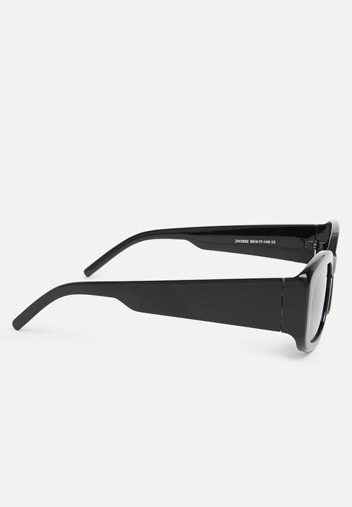 Superbalist - Maude rectangular sunglasses - black