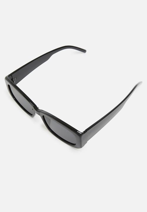 Superbalist - Maude rectangular sunglasses - black