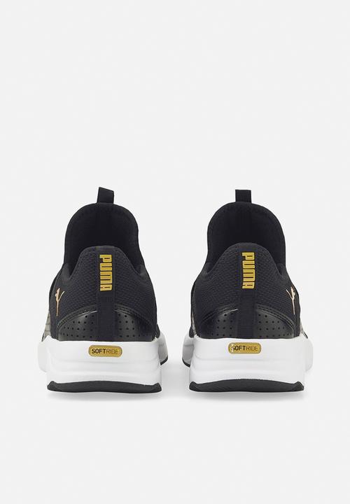 PUMA - Softride sophia slip-on wn's - black/team gold