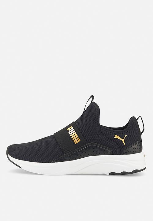 PUMA - Softride sophia slip-on wn's - black/team gold