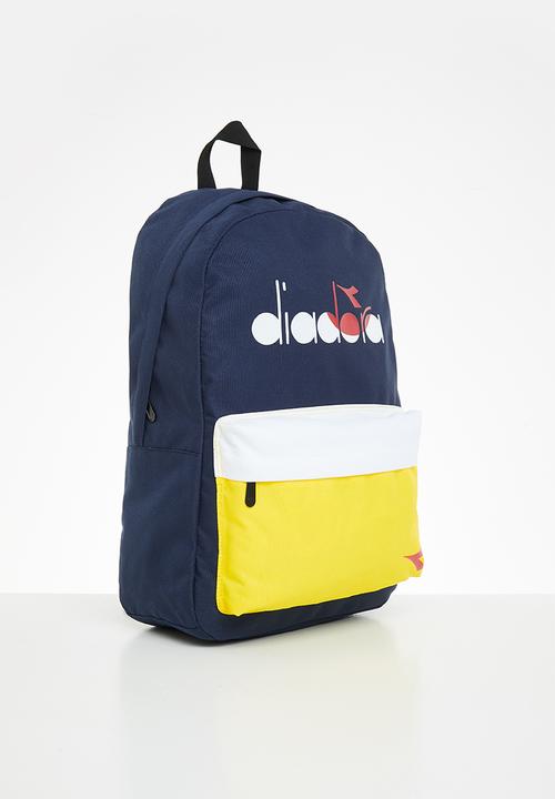 Diadora - Matteo backpack - navy & yellow