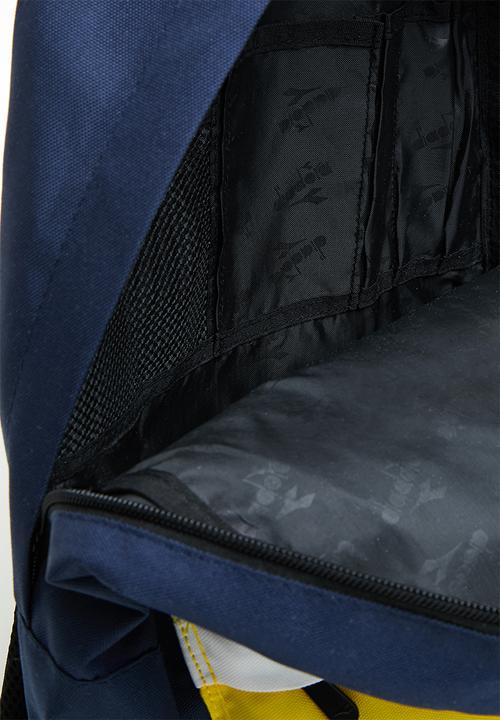 Diadora - Matteo backpack - navy & yellow