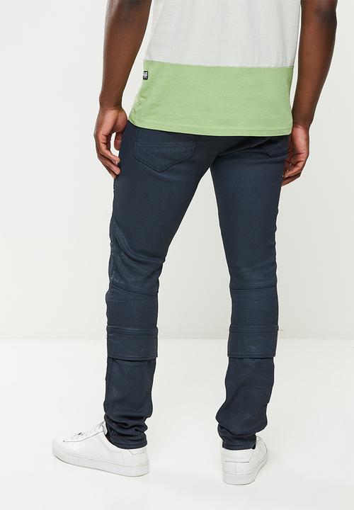 G-STAR - Airblaze 3D skinny - soot metalloid cobler