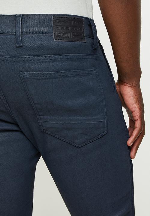 G-STAR - Airblaze 3D skinny - soot metalloid cobler