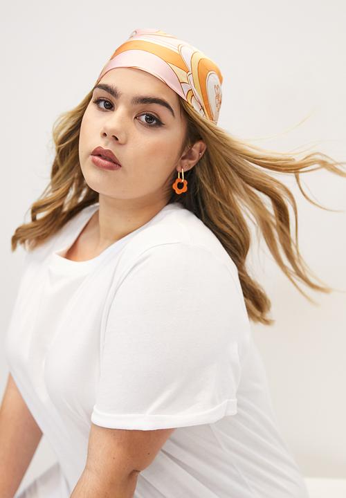 Blake - Mini T-shirt dress - white