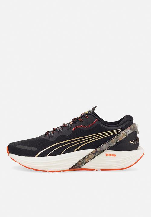 PUMA - Run xx frida 1 nitro wns - black/firelight/team gold
