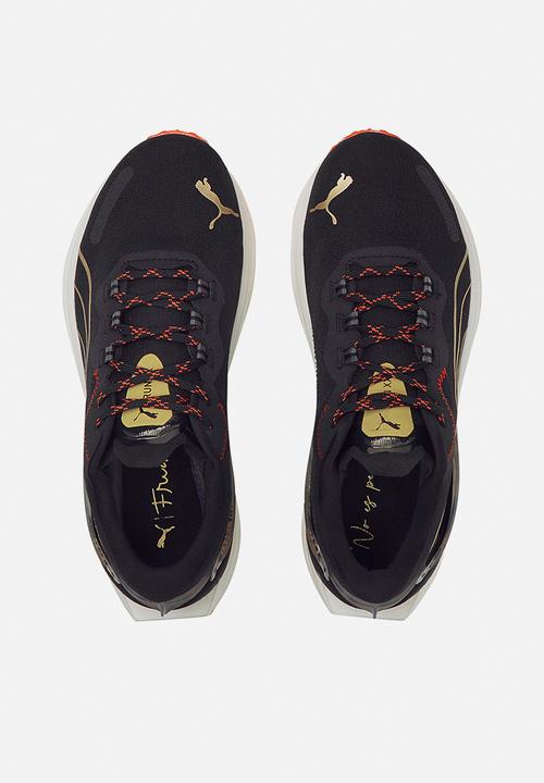 PUMA - Run xx frida 1 nitro wns - black/firelight/team gold