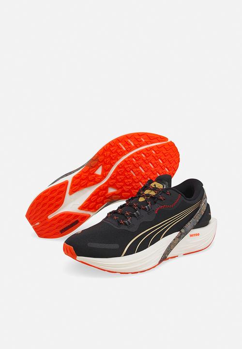 PUMA - Run xx frida 1 nitro wns - black/firelight/team gold
