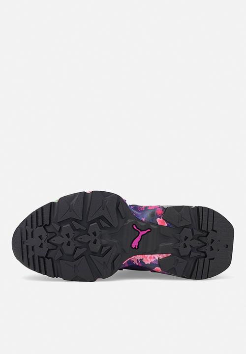PUMA - Orkid intense floral wns - black/deep orchid