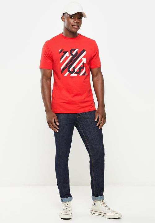 Ben Sherman - Retro sport - red