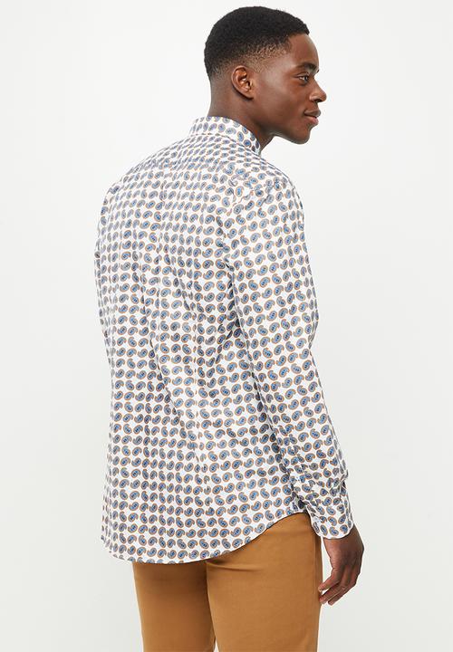 Ben Sherman - Mini paisley shirt - ivory