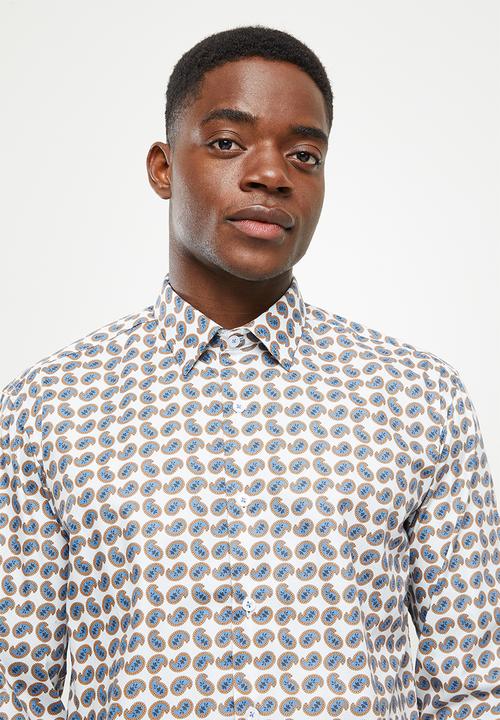 Ben Sherman - Mini paisley shirt - ivory