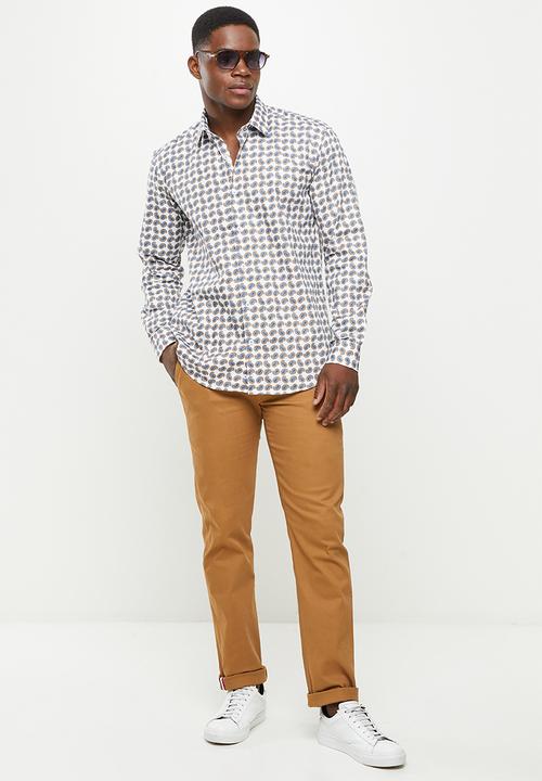 Ben Sherman - Mini paisley shirt - ivory