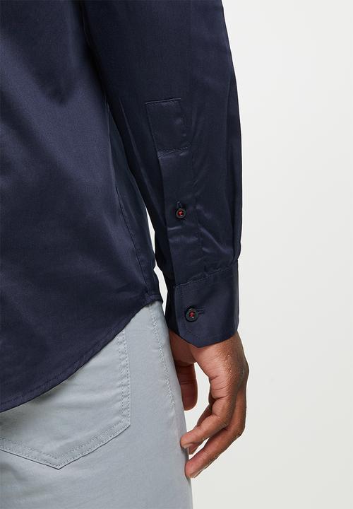 Ben Sherman - SLIM BEN SHIRT - NAVY