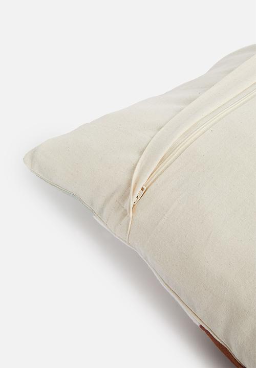 Sixth Floor - Contour embroidered cushion cover - multi