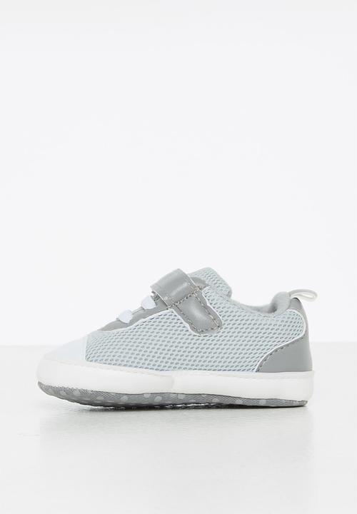 Pop Candy - Baby mesh sneaker - grey & white