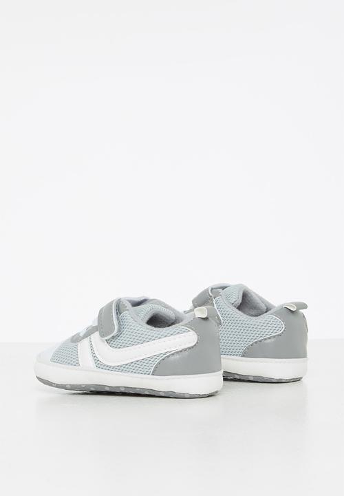 Pop Candy - Baby mesh sneaker - grey & white