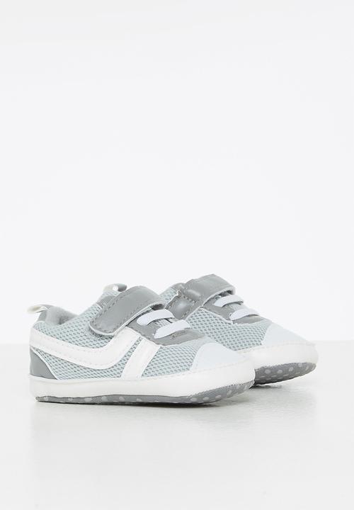 Pop Candy - Baby mesh sneaker - grey & white