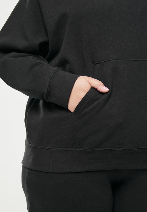 adidas Originals - Plus hooded sweat - black