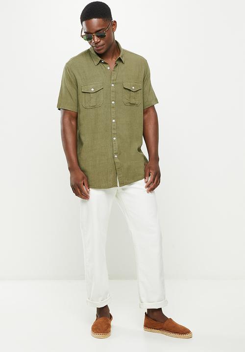 Brave Soul - Obelisk shirt - khaki