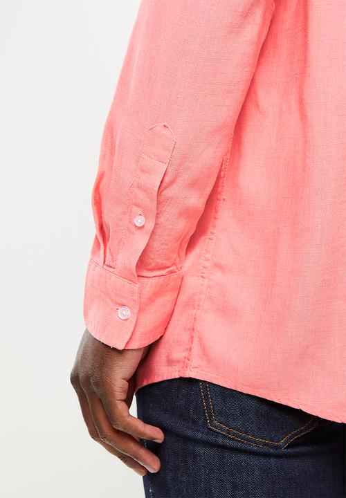 Brave Soul - Dumfriesb shirt - coral