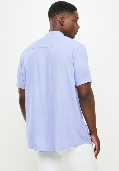 Brave Soul - Anglo shirt - light blue