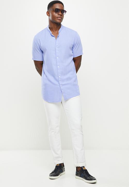 Brave Soul - Anglo shirt - light blue