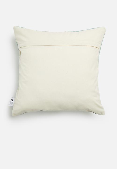 Sixth Floor - Libby cushion cover - blue