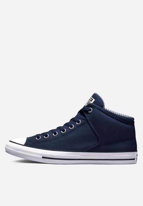 Converse - Chuck Taylor high street hickory stripe - midnight navy/white/black
