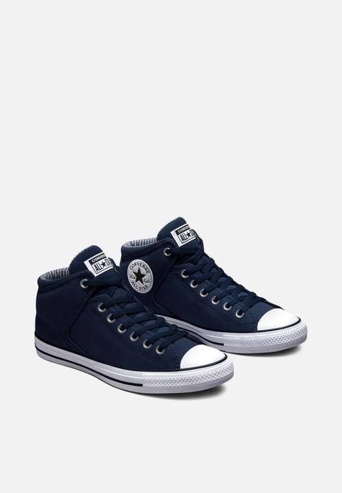 Converse - Chuck Taylor high street hickory stripe - midnight navy/white/black