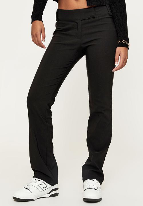 Supré  - Jacinta low rise straight pant - black