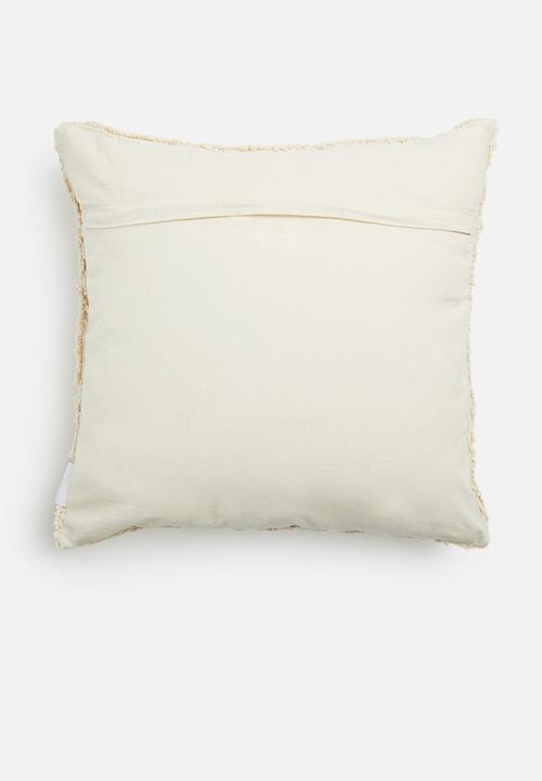 Sixth Floor - Maite cushion cover - moss & cream