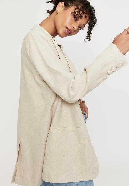 Supré  - Kelsey linen blazer - natural