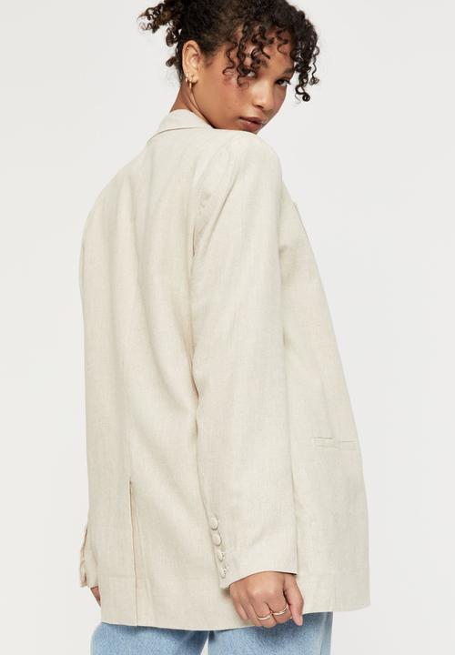Supré  - Kelsey linen blazer - natural