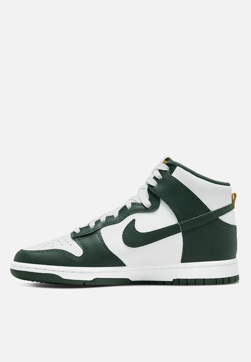 Nike - Nike dunk hi retro - noble green/noble green-white