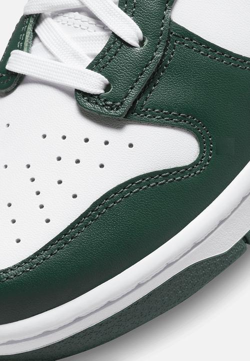 Nike - Nike dunk hi retro - noble green/noble green-white