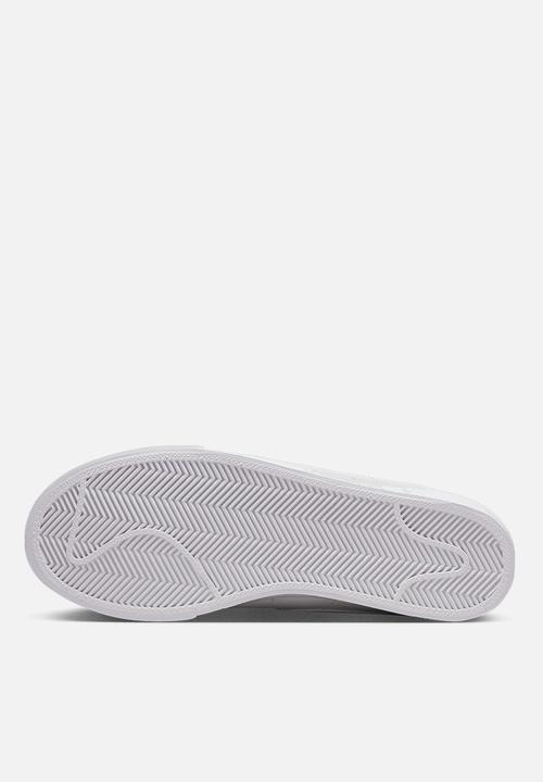 Nike - Nike blazer low platform - sail/white-white-black
