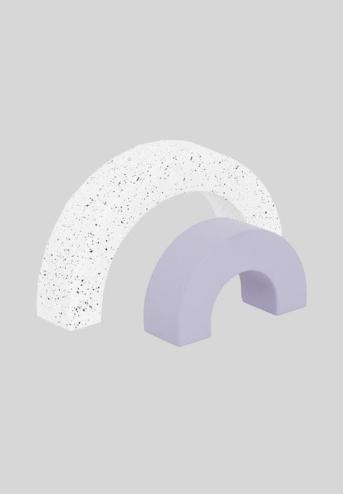 Sixth Floor - Over the rainbow object - white & lilac
