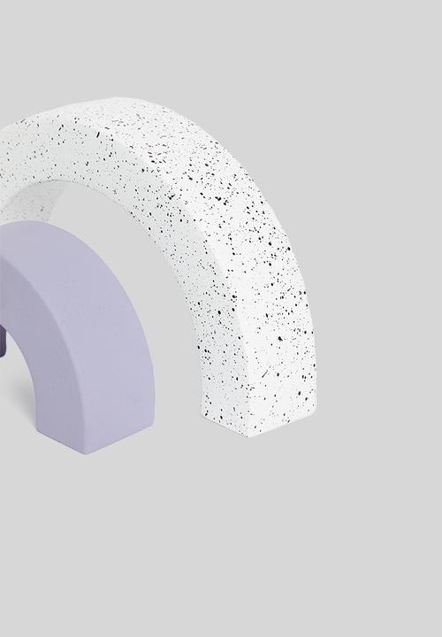 Sixth Floor - Over the rainbow object - white & lilac