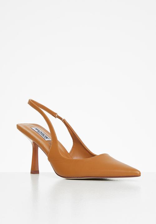 Madison® - Bonnie slingback stiletto heel - tan