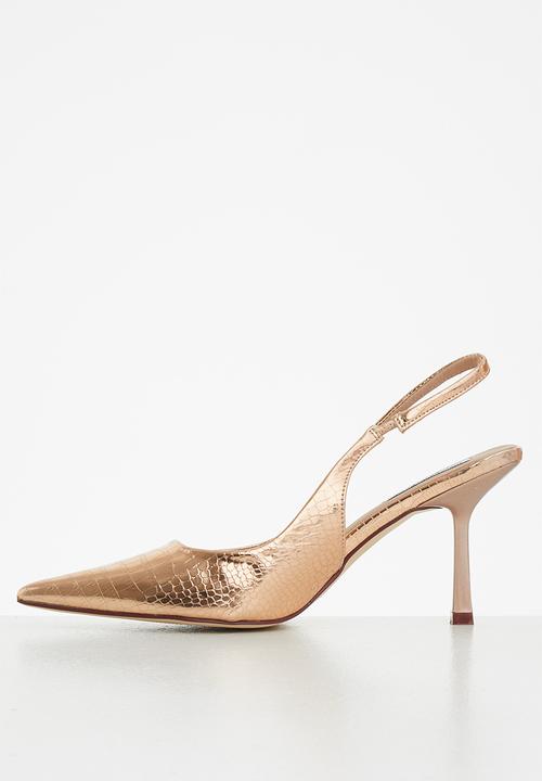 Madison® - Bonnie slingback stiletto heel - rose gold