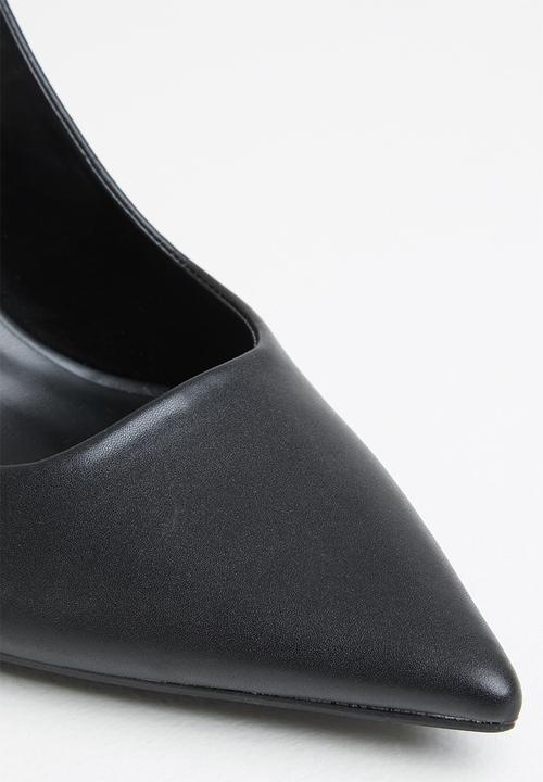 Madison® - Bonnie slingback stiletto heel - black