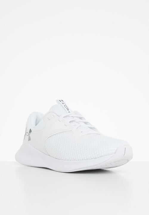 Under Armour - Ua w charged aurora 2 - white & metallic warm silver