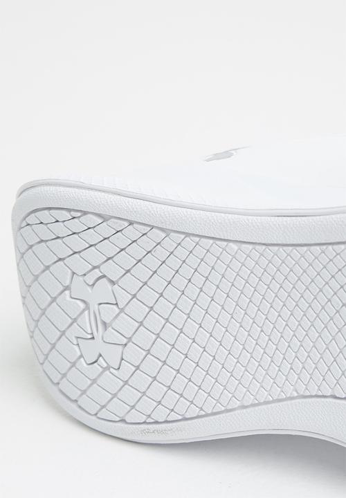 Under Armour - Ua w charged aurora 2 - white & metallic warm silver