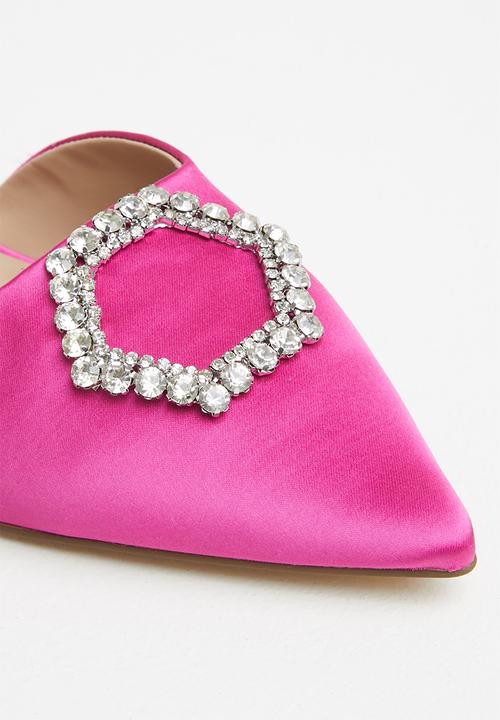 Steve Madden - Flore mule - fuchsia satin