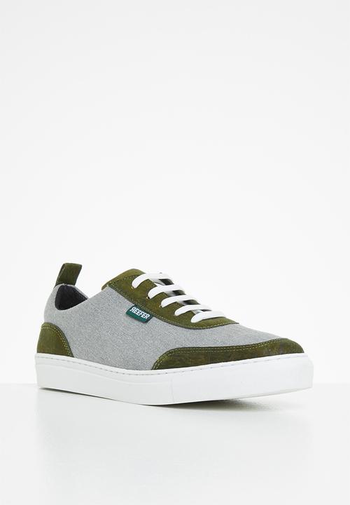 reefer - Hemp skater-boy sneaker - navy/khaki